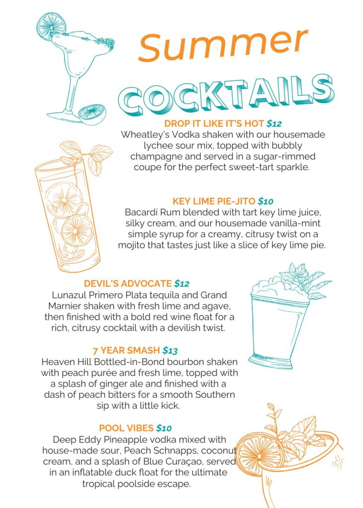 Summer Cocktails 2026